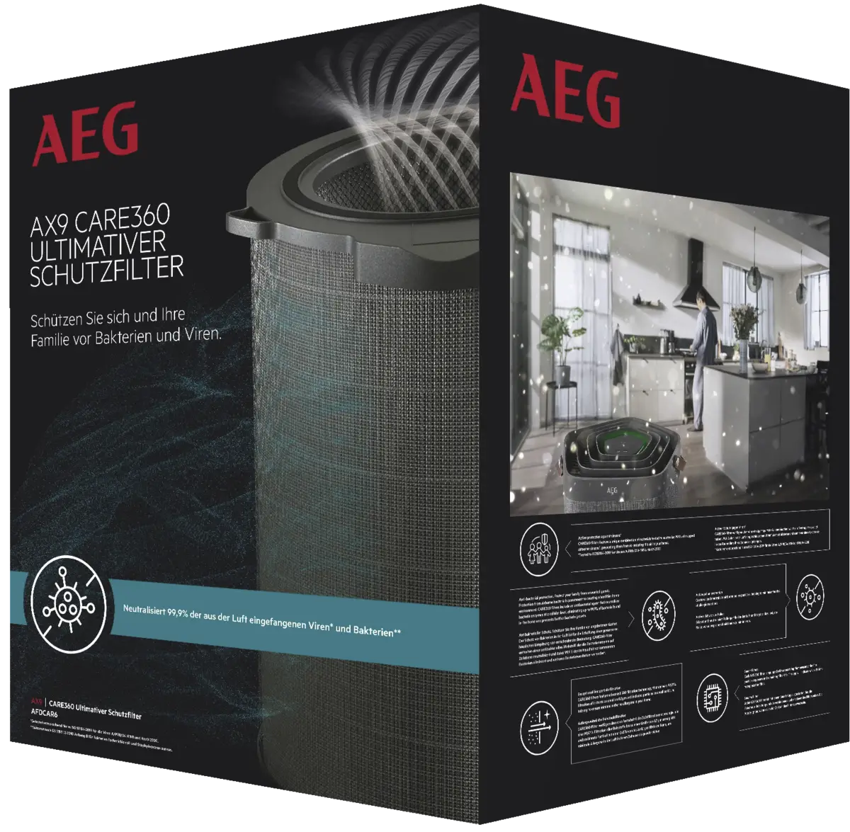 AFDCAR6 Filter Luchtreiniger