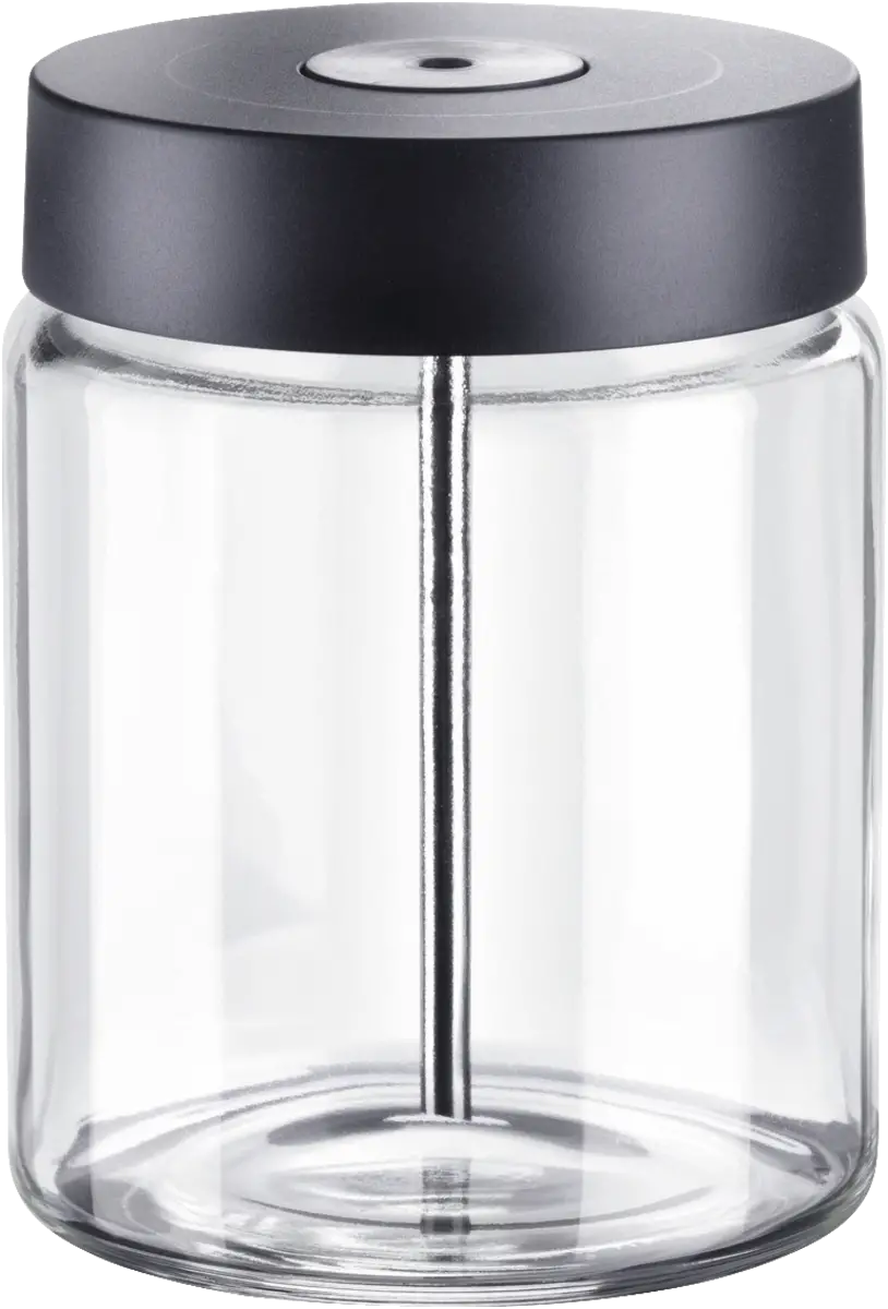 Glazen melkreservoir