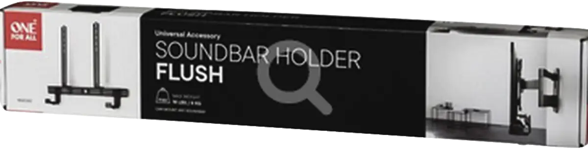 WM5360 Soundbar Houder turn flush