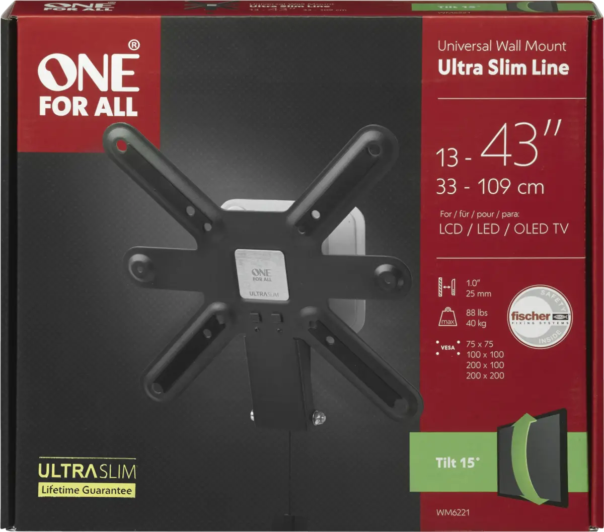 WM6221 TV Beugel Tilt