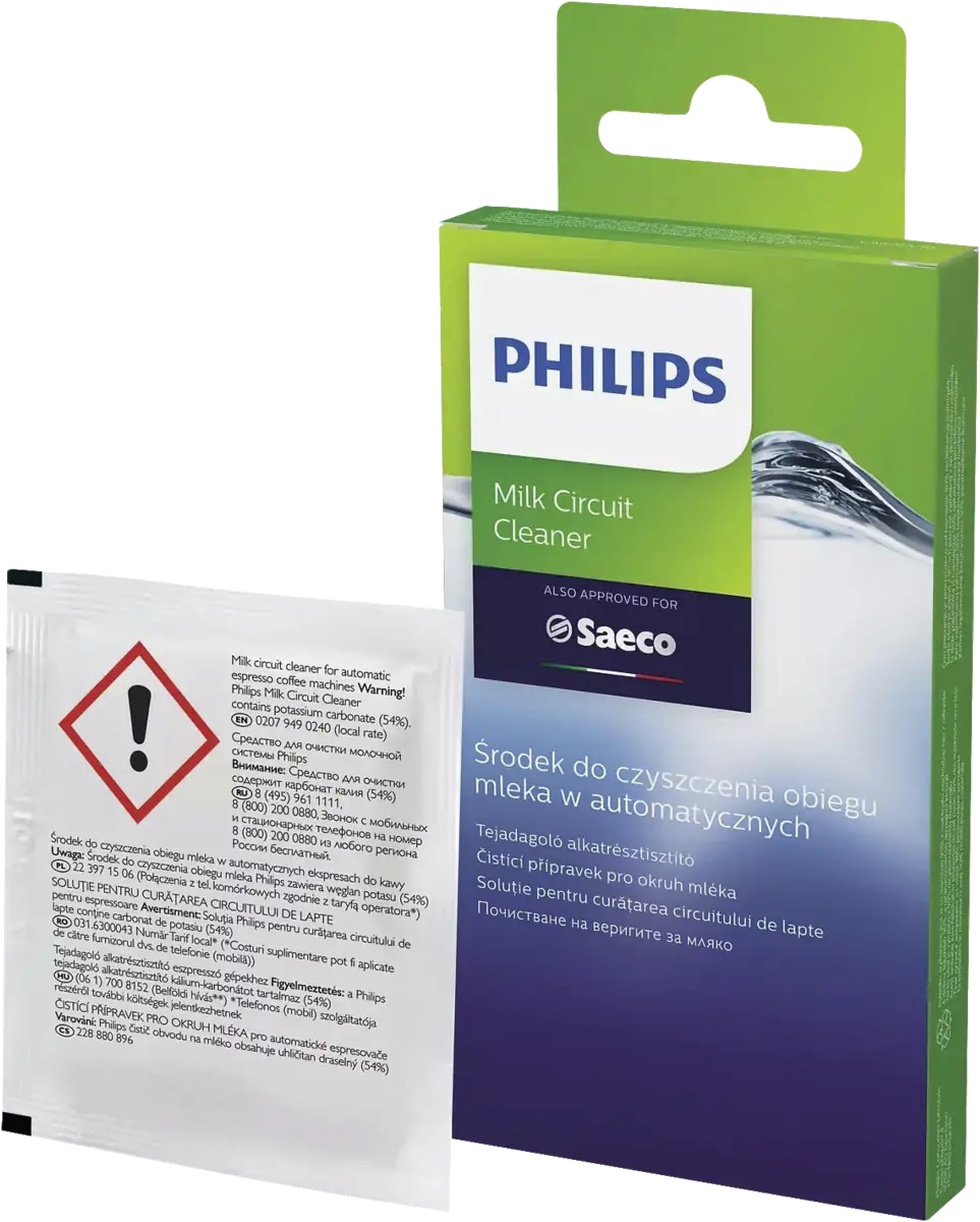 CA6705/10 Melk reinigings poeder 6 zakjes