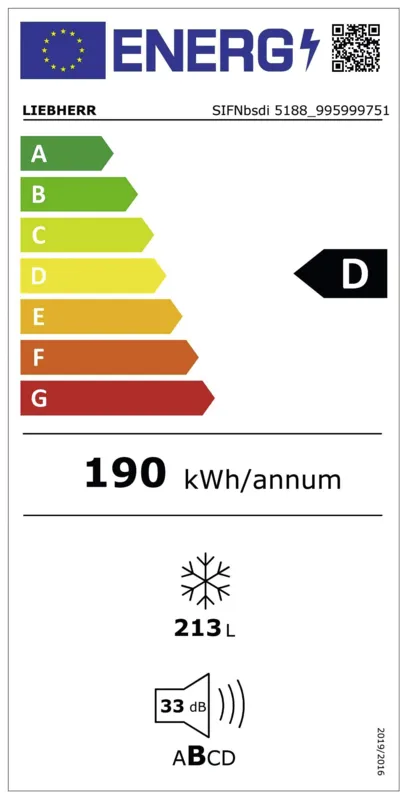 Liebherr SIFNbsdi 5188 energielabel