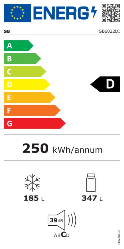 SB SB6022DI energielabel