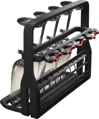 A9SZGB01 Universeel glazenrek