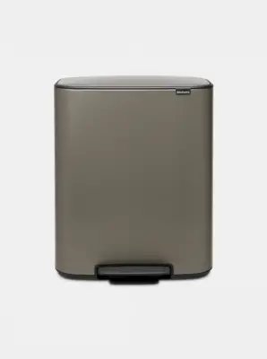 Brabantia Bo Pedaalemmer, 2 x 30L