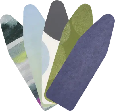 Brabantia Strijkplankhoes B, 124x38cm complete set Colourful Mixed