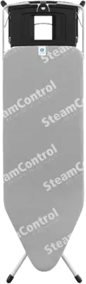 Brabantia Strijkplank C Steam Control Aquabowl met SSUH