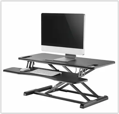 NS-WS300BLACK sit-stand workstation (11 - 51 cm)