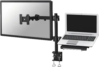 monitor en laptop bureausteun