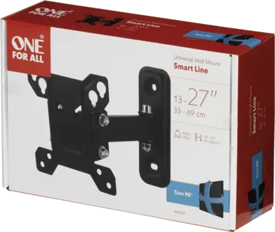 WM2121 27 TV Wandhouder Smart TILT